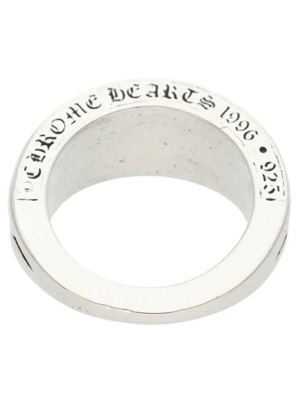 Chrome Hearts Narrow Celtic Band Silver Ring